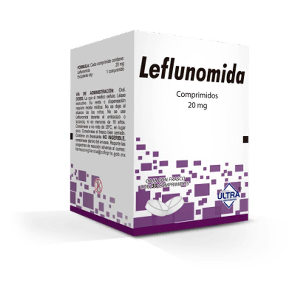 Leflunomida 20Mg Con 30 Ultra Comprimidos 7502216800885
