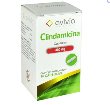 Clindamcina 300Mg Con 16 Avivia Capsulas 7502216803855