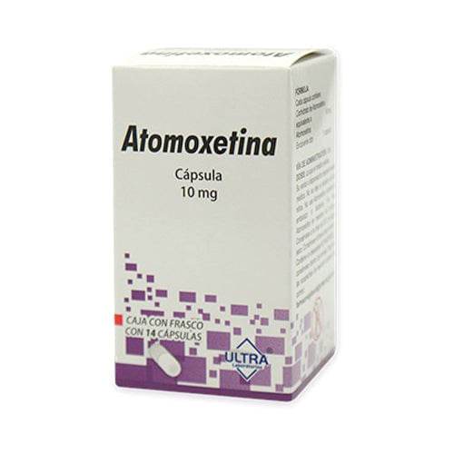 Atomoxetina 10Mg Con 14 Ultra Capsulas 7502216806504