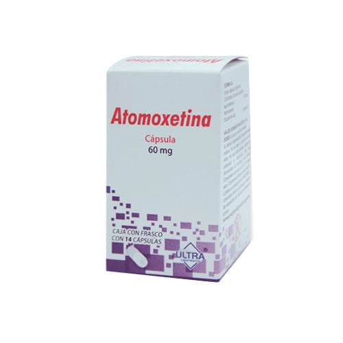Atomoxetina 60Mg Con 14 Ultra Capsulas 7502216806535