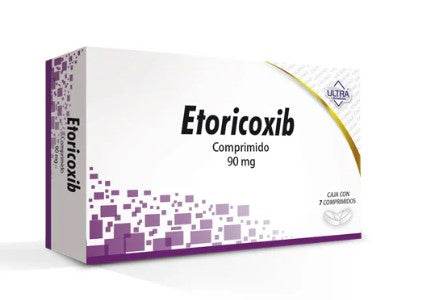 Etoricoxib 90Mg Con 7 Ultra Tabletas 7502216807457