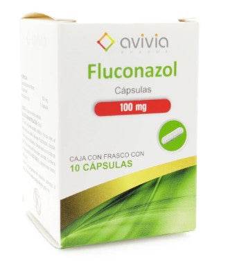 Fluconazol 100Mg Con 10 Capsulas 7502216807525