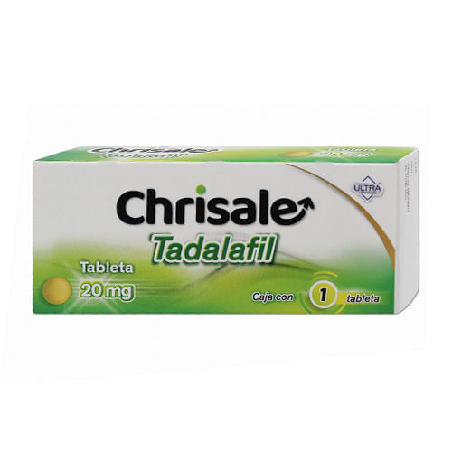 Tadalafil 20 Mg Con 1 Tabletas Chrisale 7502216808614