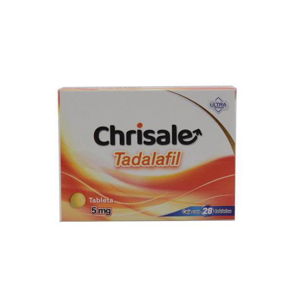 Chrisale 5Mg Con 28 Tabletas (Tadalafil) 7502216808669