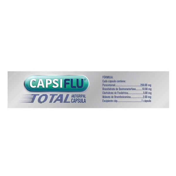 Capsiflu Total 12 Capsulas 7502234760352