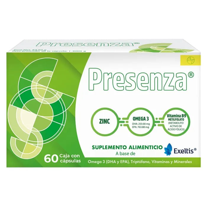 Presanza 60 Capsulas Suplemento Alimenticio 7502235760467