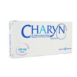 Charyn 500Mg Con 4 Tabletas (Azitromicina) 7502240450025