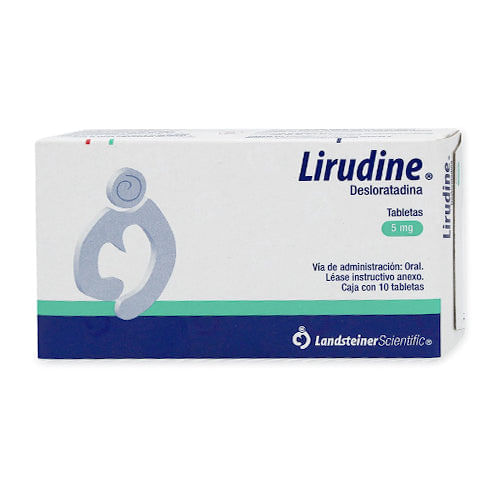 Desloratadina 5 Mg Con 19 Tabletas Lirudine 7502247374249