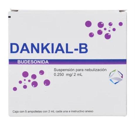 Dankial-B 0.250Mg 2Ml Con 5 Ampulas (Budesonida) 7502256040517