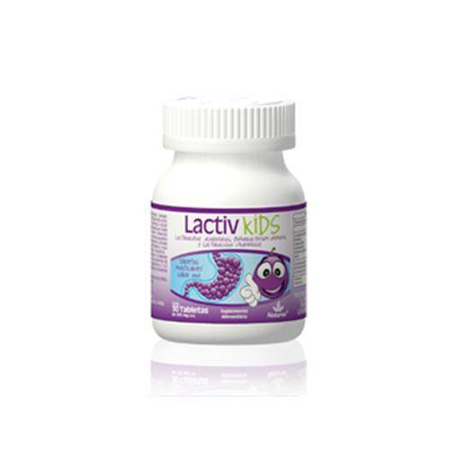 Lactiv Kids 537Mg Con 30 Tabletas (Avena/Lactobacilos/Arandano) 7502259890096
