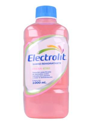 Electrolit Frasco 1000Ml Fresa Kiwi (Electrolitos Orales) 7502268542900
