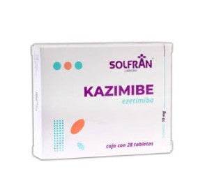 Kazimibe 10Mg Con 28 Tabletas (Ezetimiba) 7502274790753