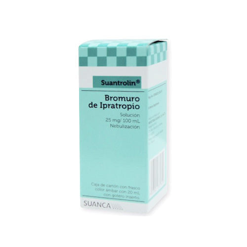 Bromuro De Ipratropio 250Mcg / Ml 20 Ml Solución Neb Suantrolin 7503002772799