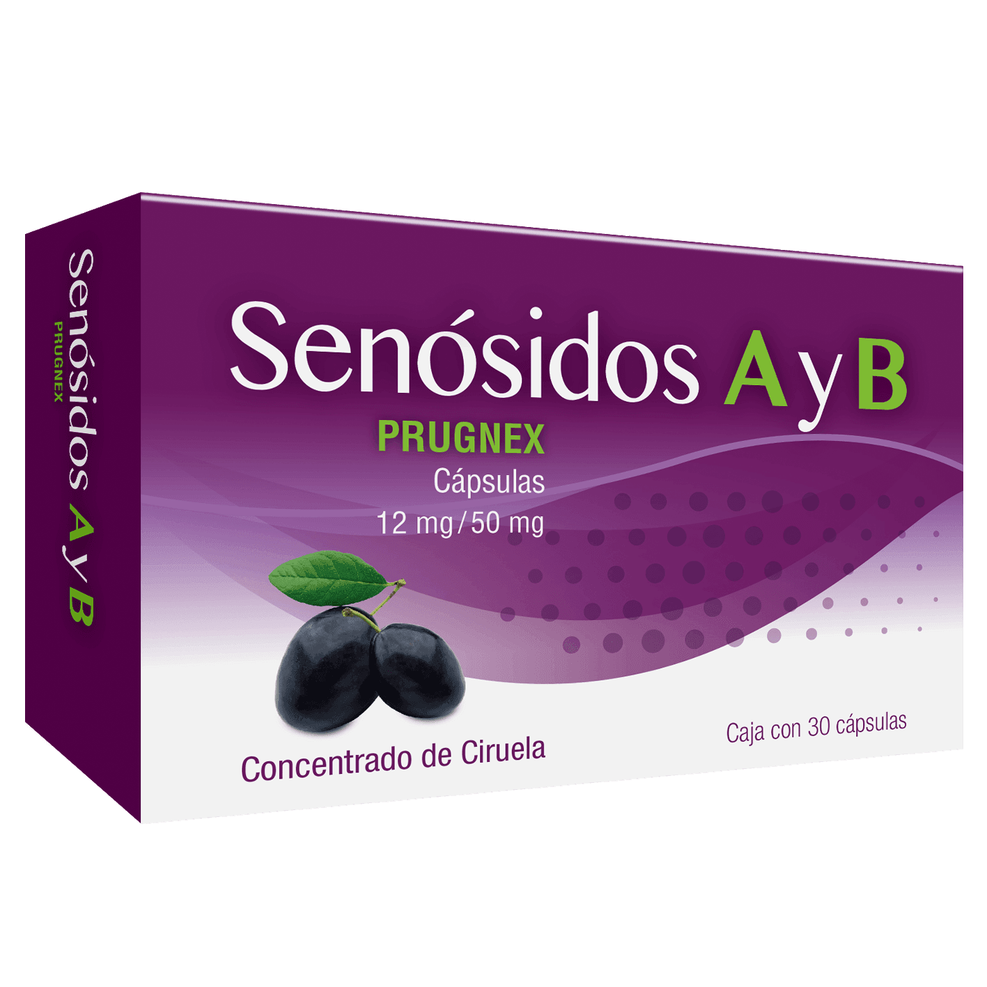 Prugnex 12Mg/50Mg Con 30 Capsulas (Senosidos A Y B) 7503008344150