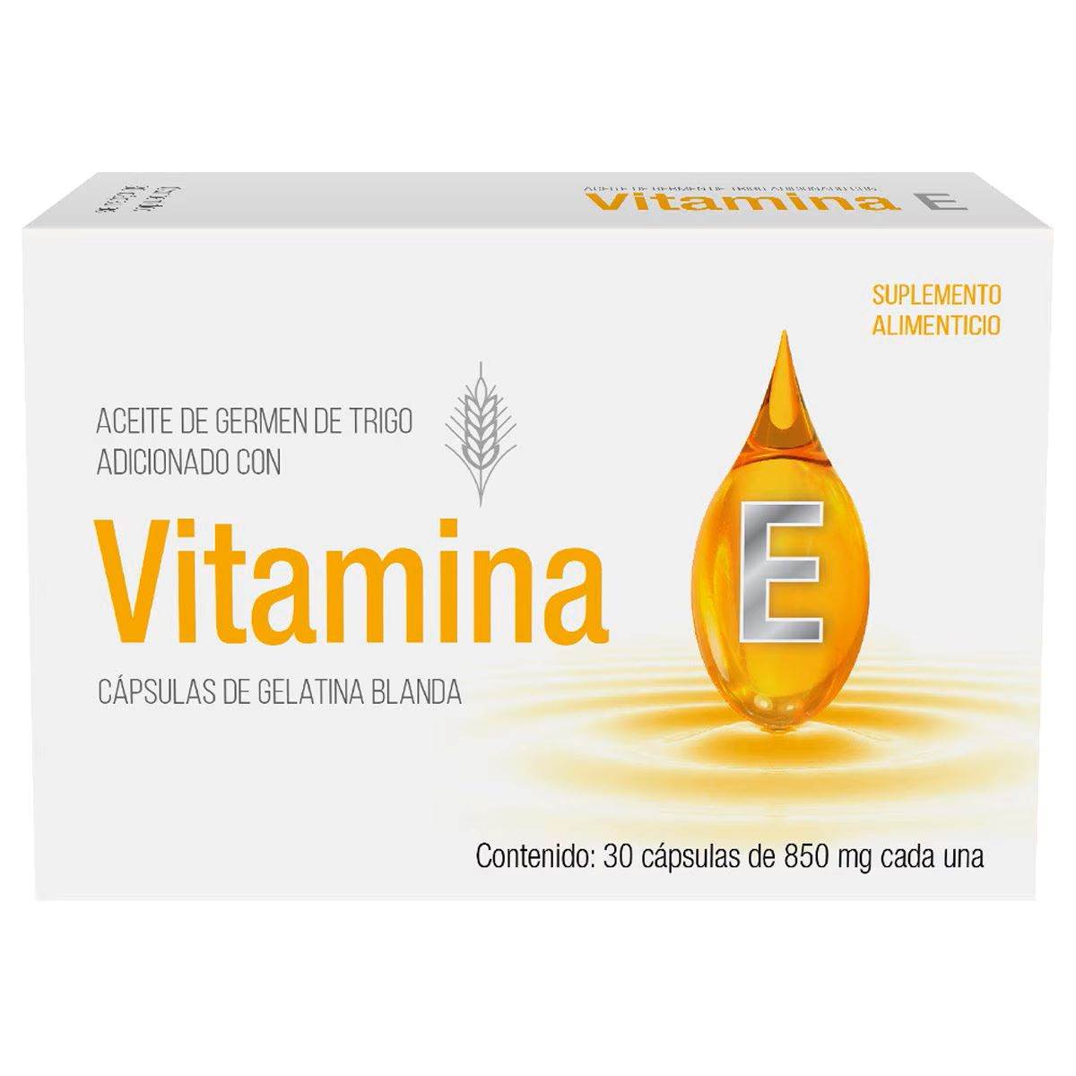 Vitamina E 850Mg Con 30 Progela Capsulas 7503008344617