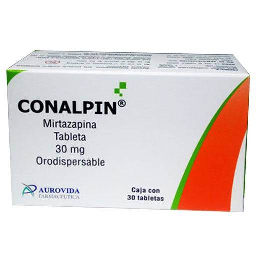 Conalpin 30Mg Con 30 Tabletas (Mirtazapina) 7506331300985