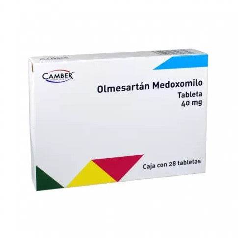 Olmesartan Medoxomilo 40Mg Con 28 Camber Tabletas 7506442700780