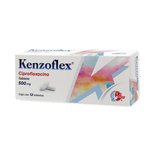 Ciprofloxacino 500 Mg Con 12 Capsulas Kenzoflex 780083149987