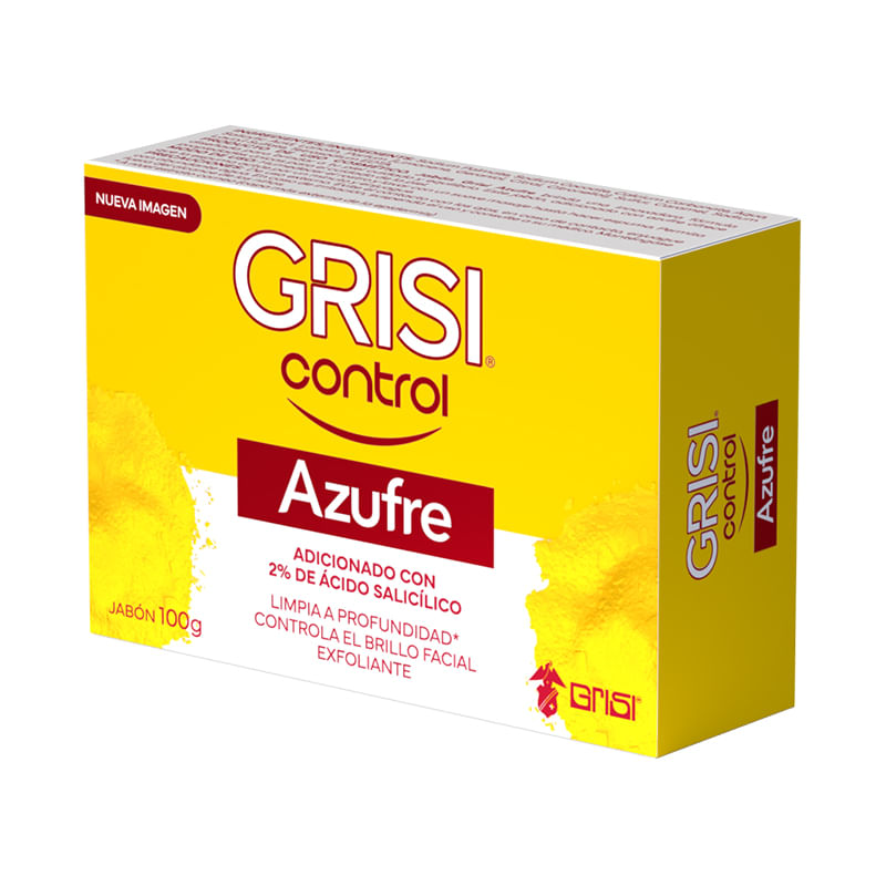 Jabón Grisi Control Azufre 100 Gr 810120501628