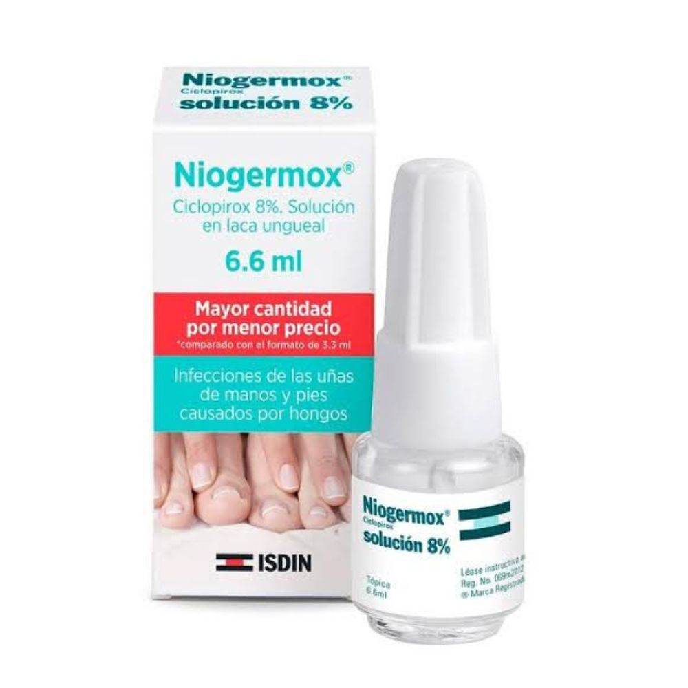 Isdin Niogermox 8% Solución Laca Ungeal 6.6Ml (Ciclopirox) 8429420096967