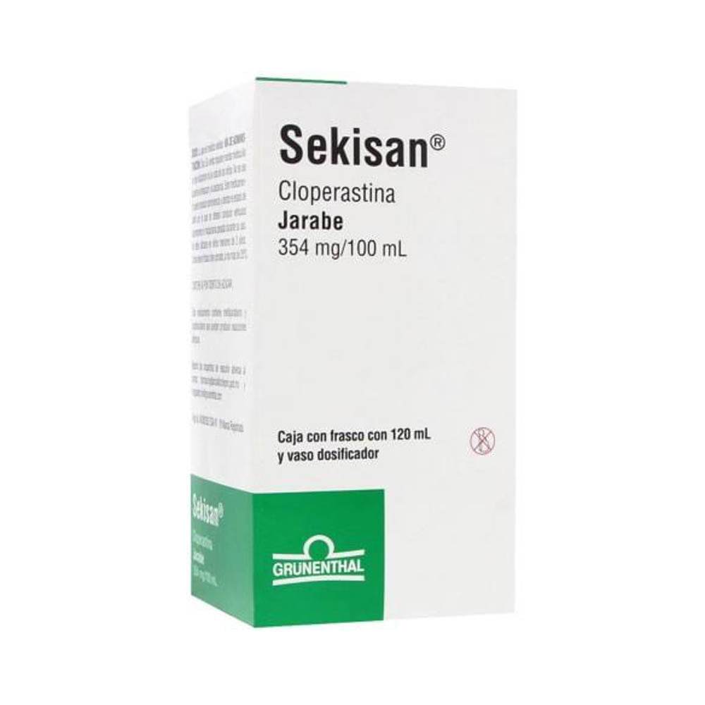 Sekisan Jarabe 354Mg/100Ml 120Ml (Cloperastina) 8430308020059
