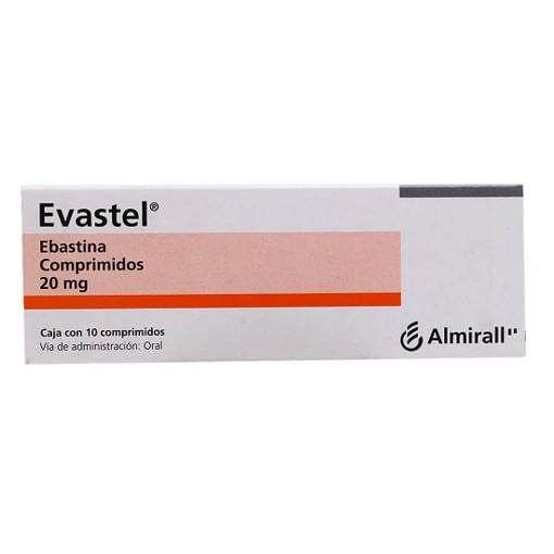 Evastel 20Mg Con 10 Comprimidos (Ebastina) 8430308624516