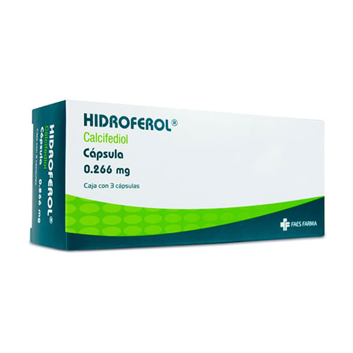 Hidroferol 0.226 Mg Con 3 Capsulas 8436024617450