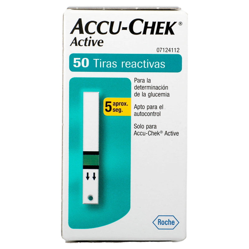 Accu-Chek Active Glucose 50 Tiras Reactivas 4015630064076