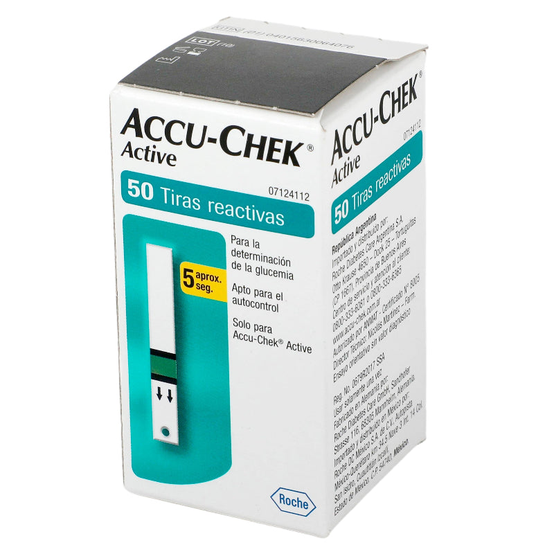 Accu-Chek Active Glucose 50 Tiras Reactivas 4015630064076
