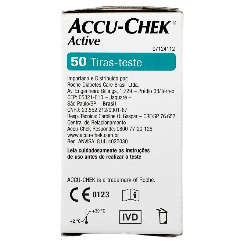 Accu-Chek Active Glucose 50 Tiras Reactivas 4015630064076
