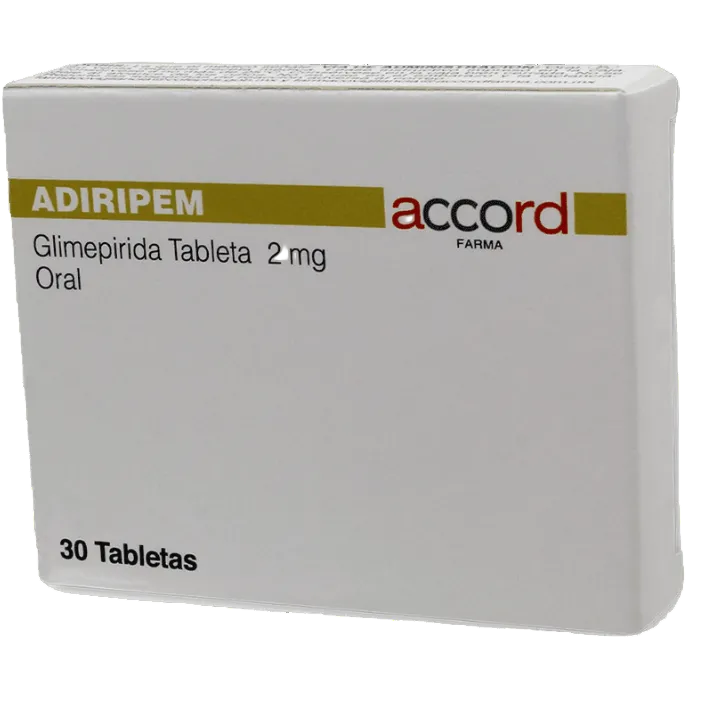 Adiripem 2Mg Con 30 Tabletas (Glimepirida) 7506335700354