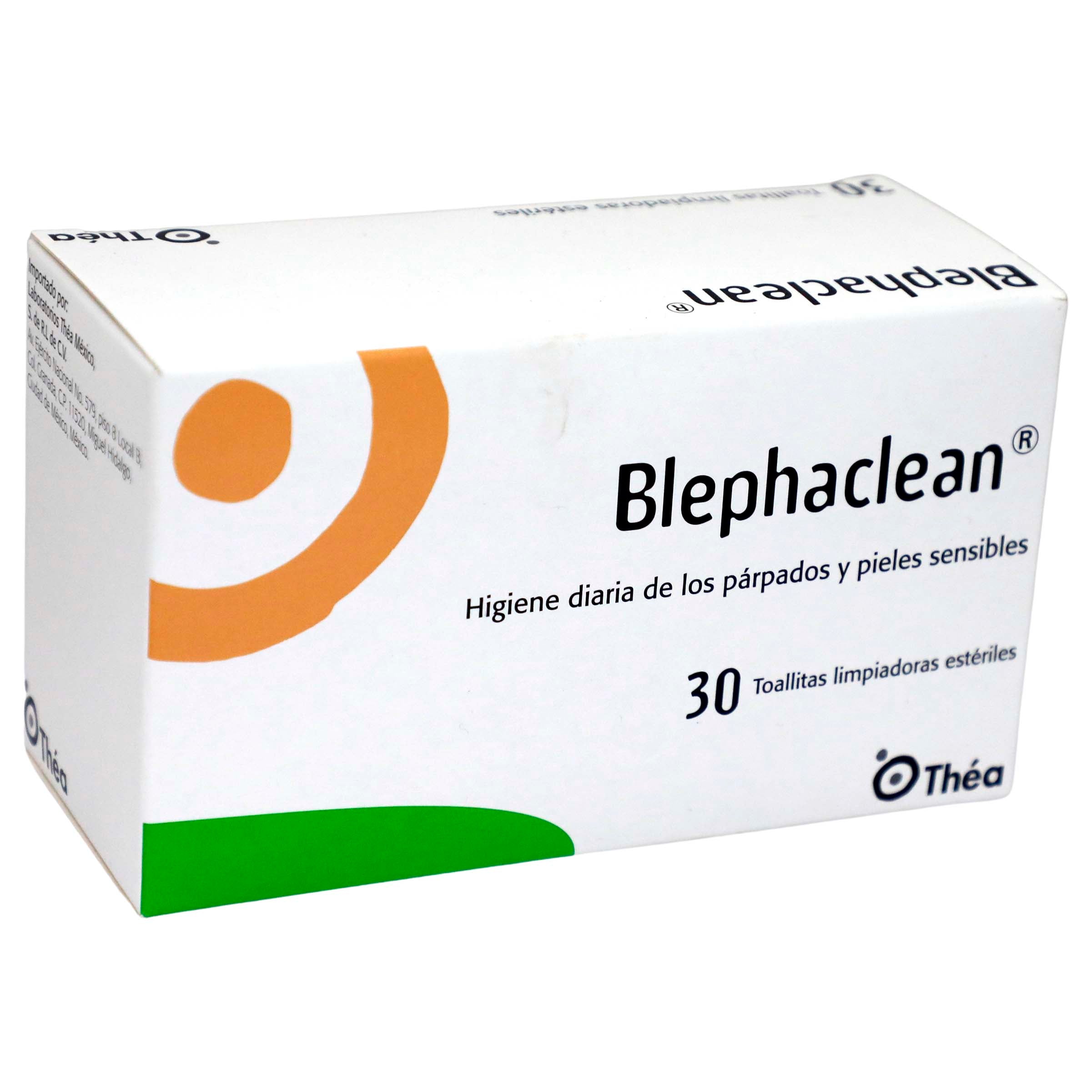 Blephaclean Toallitas Lim Esteril 30 Piezas 3662042007194 perfil 2