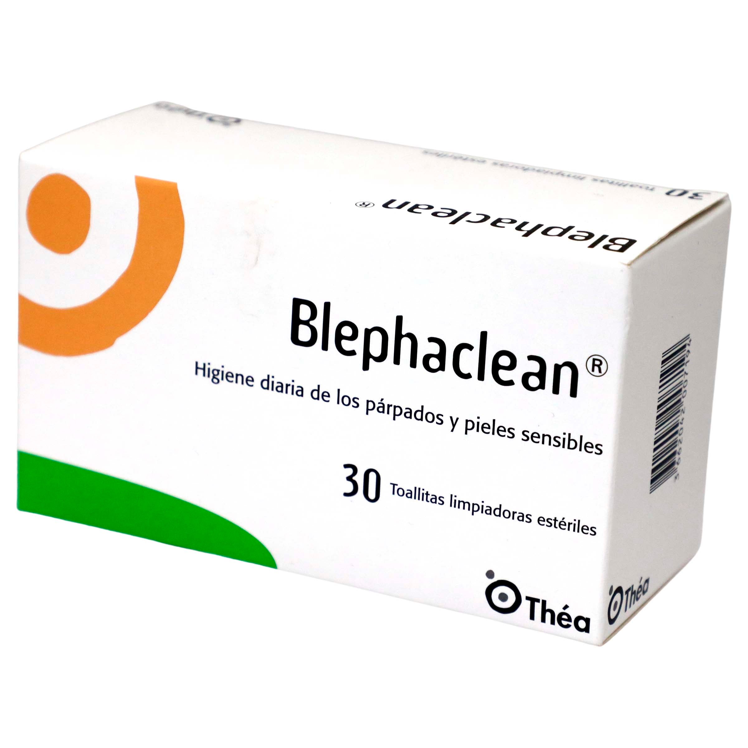 Blephaclean Toallitas Lim Esteril 30 Piezas 3662042007194 perfil 3
