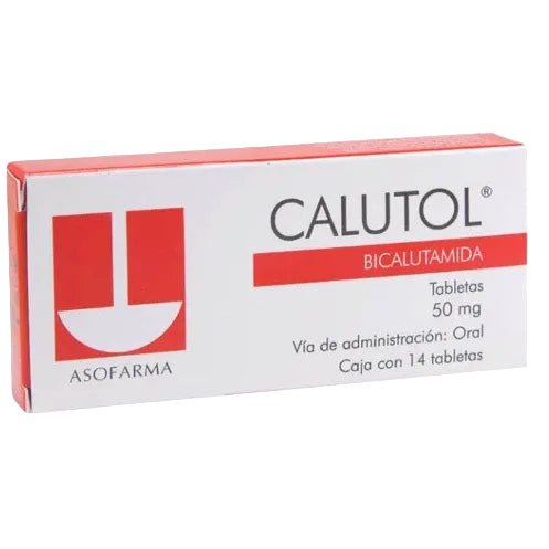 Calutol 50Mg Con 14 Tabletas (Bicalutamida) 7501871720156