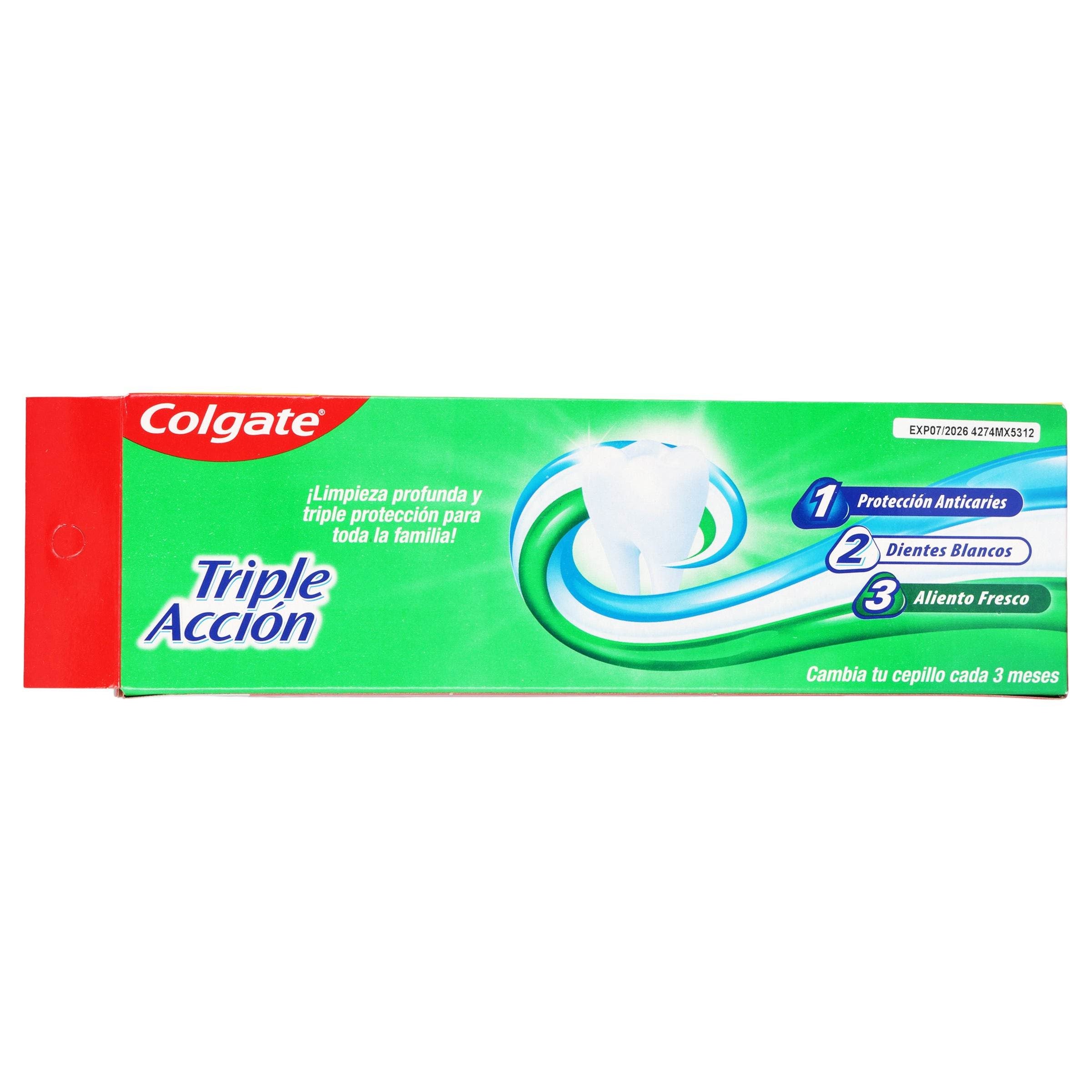 Cepillo Dental Colgate Triple Acción + Crema Dentral 50Ml 7509546077758