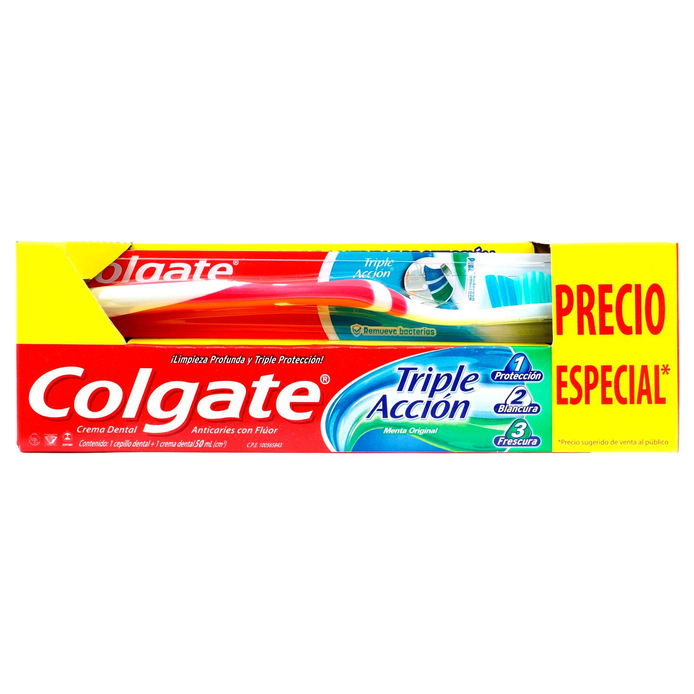 Cepillo Dental Colgate Trip Acc+C D 50 Ml 7509546077758