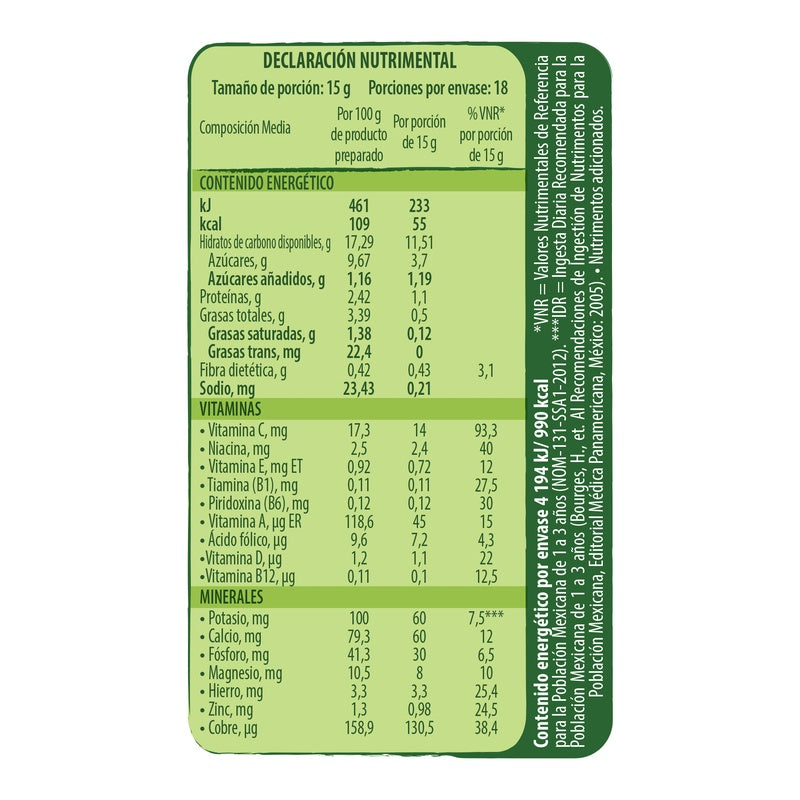 Cereal Infantil Nestum Trigo-Miel 270 G 7501058614193