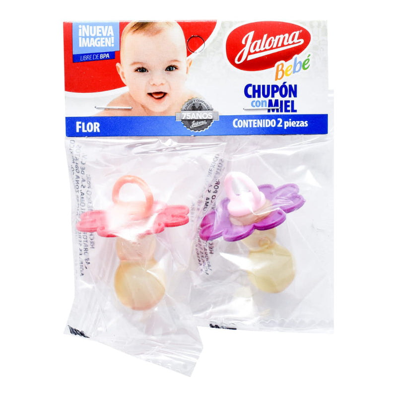 Chupón Jaloma Flor Con Miel 2 Piezas 759684152283