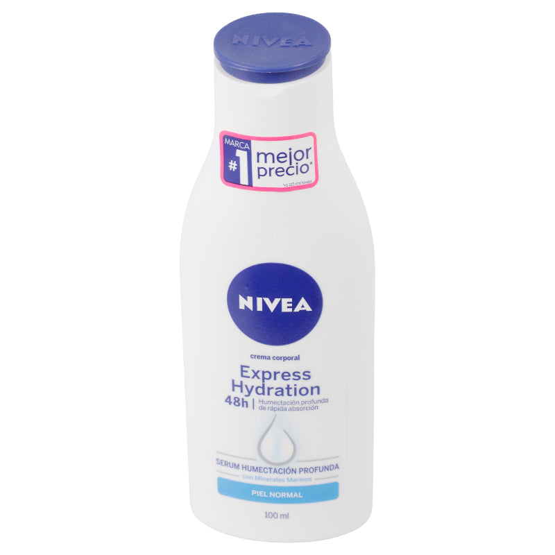 Crema Corporal Nivea Exp Hyd Paranorm 100 Ml 7501054549826