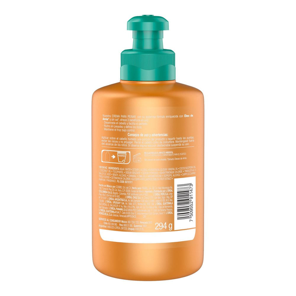 Crema Elvive Parapein Oleoextra 300 Ml 7509552911473