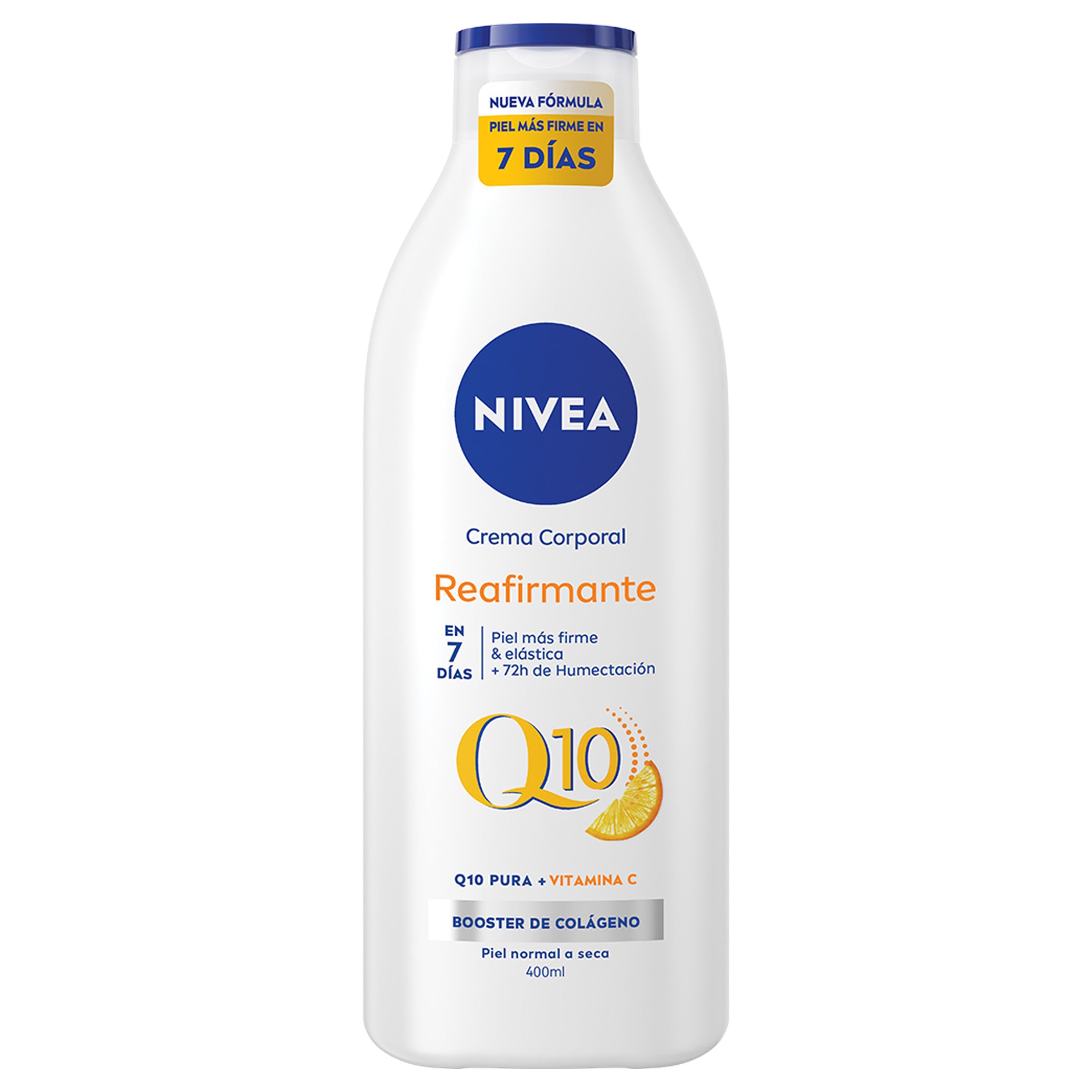 Crema Nivea Body Reafirmante Piel Normal Q10 400 Ml 7501054503460