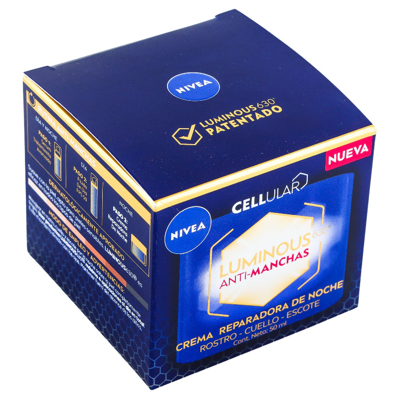 Crema Nivea Lum-630 A-Man Noche 50 Ml 4005900887818