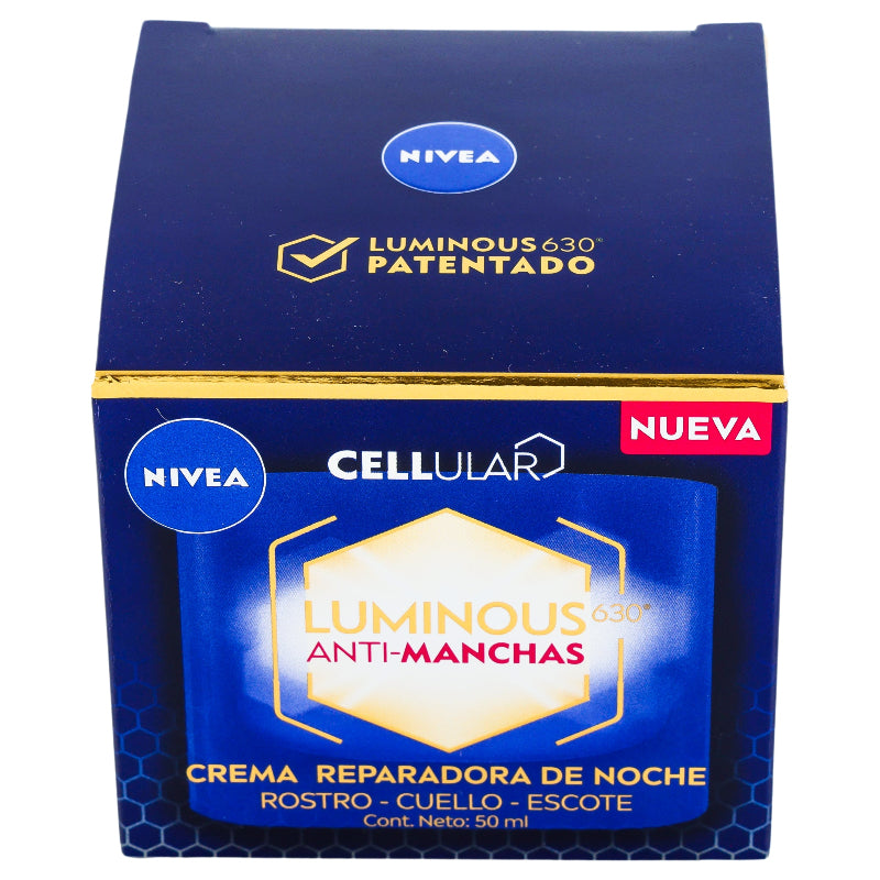 Crema Nivea Lum-630 A-Man Noche 50 Ml 4005900887818