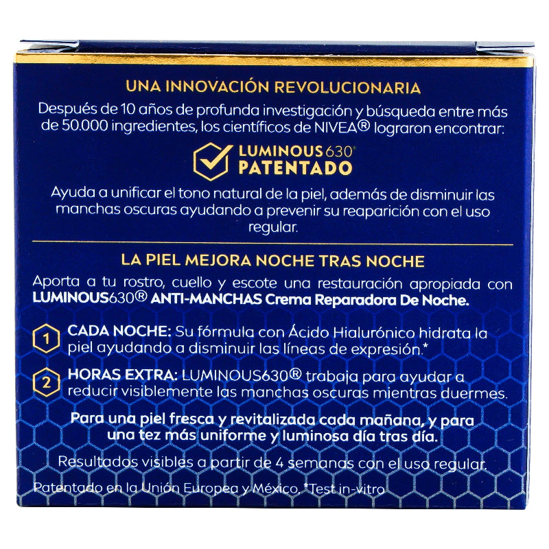 Crema Nivea Lum-630 A-Man Noche 50 Ml 4005900887818