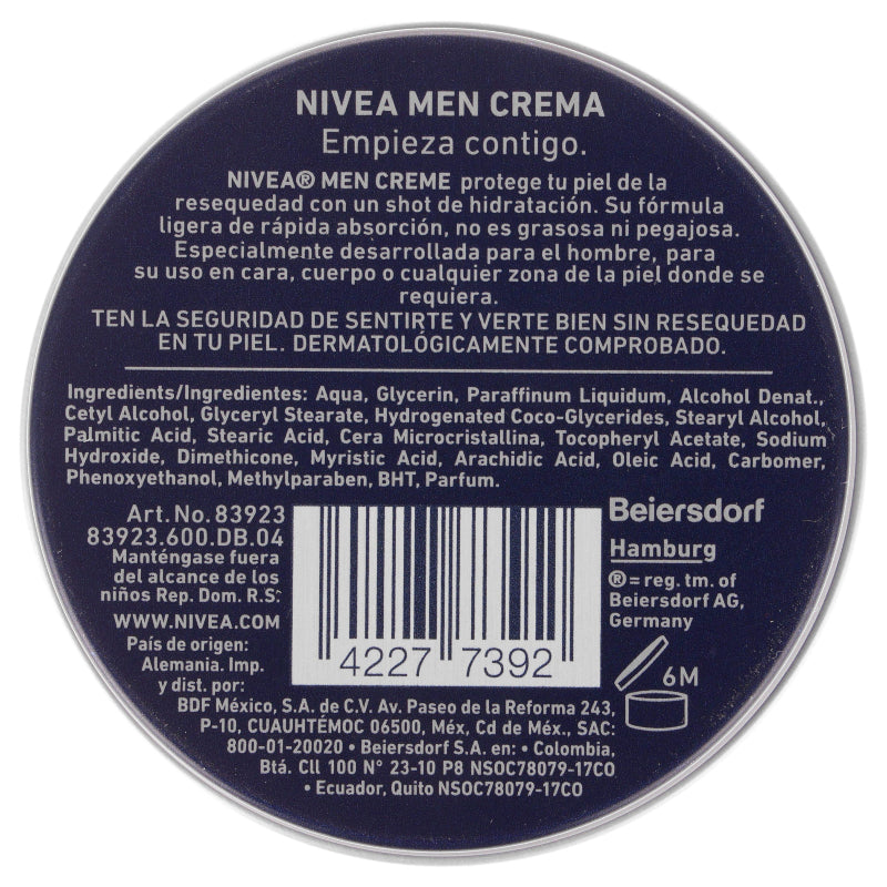 Crema Nivea Men 30 Ml Solución Ida 42277392