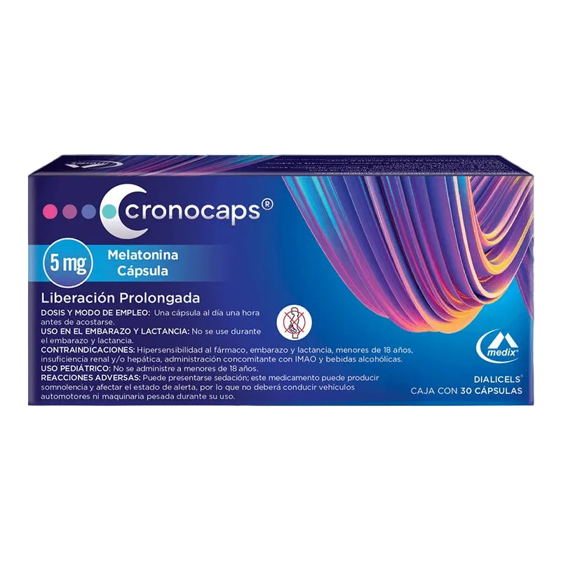 Cronocaps 5 Mg Con 30 Capsulas
