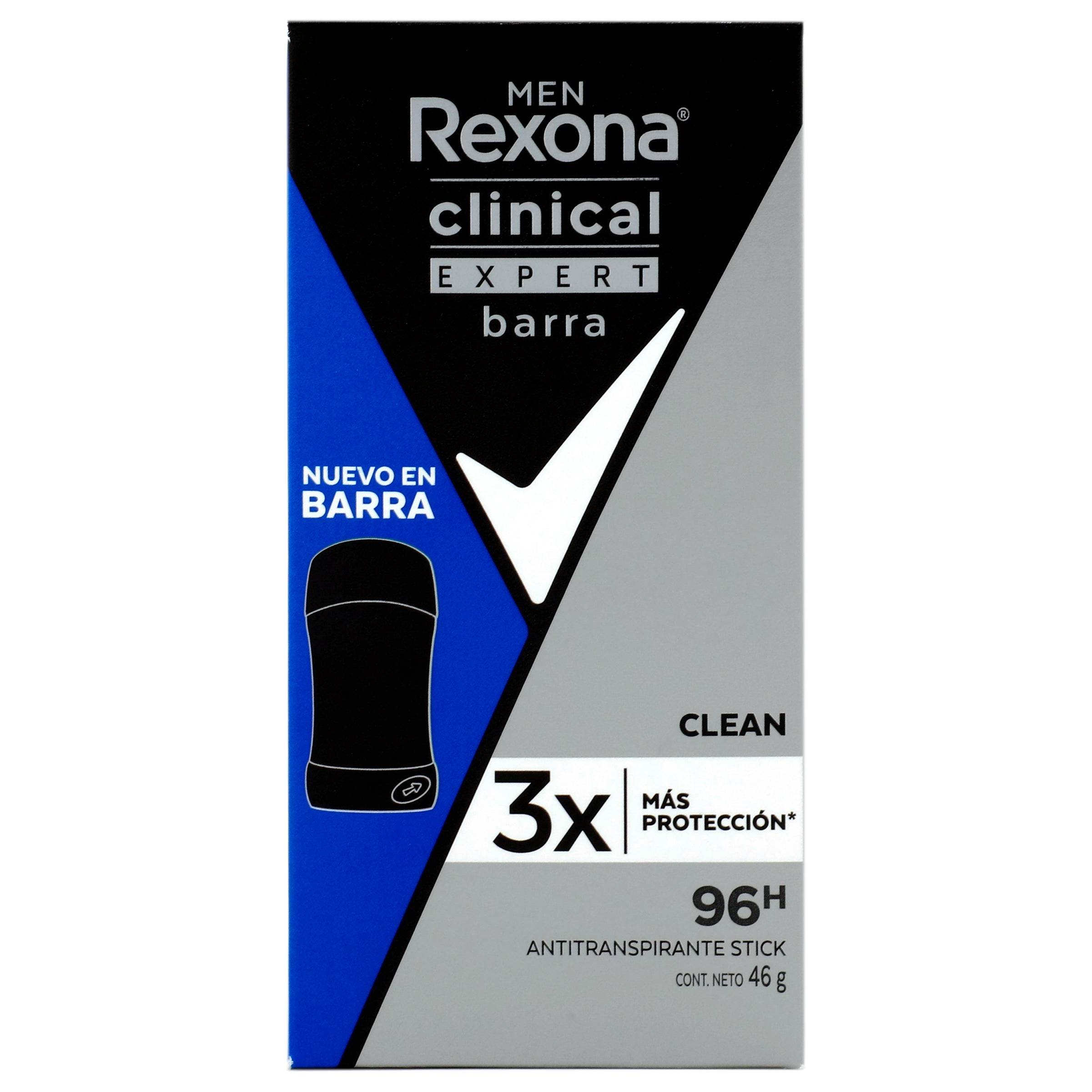 Desodorante Rexona Men Clinical Clean Stick 46G 75073114