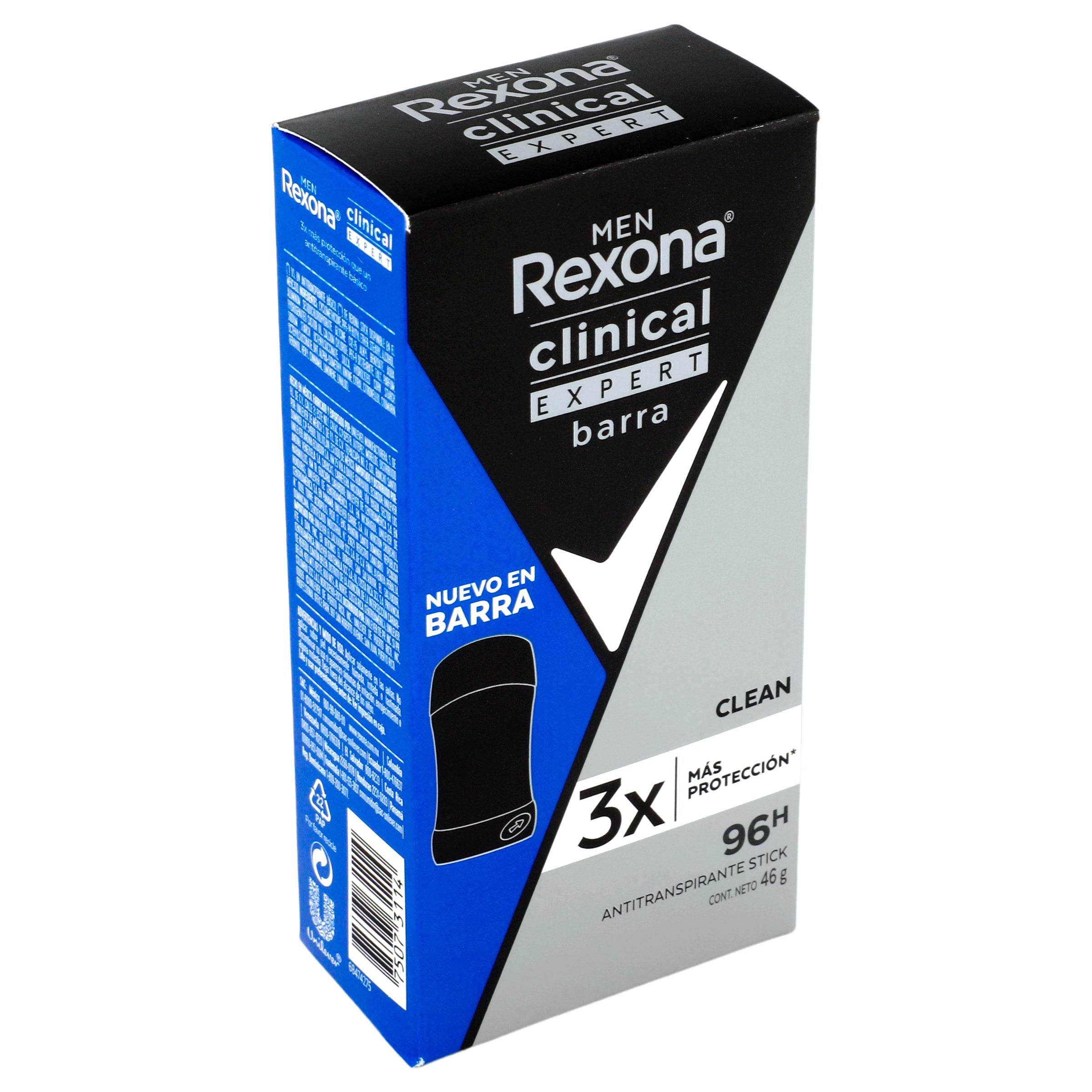 Desodorante Rexona Men Clinical Clean Stick 46G 75073114