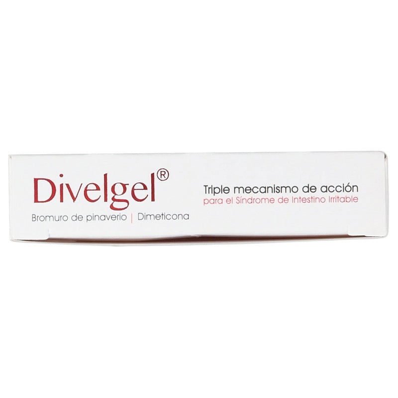 Divelgel (Bromuro De Pinaverio/Dimeticona 100/300 Con 16 Capsulas 7503027446248