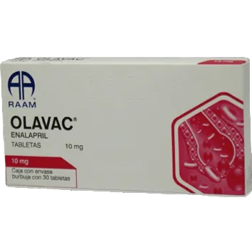 Enalapril 10 Mg Con 30 Tabletas Olavac 7502227872246